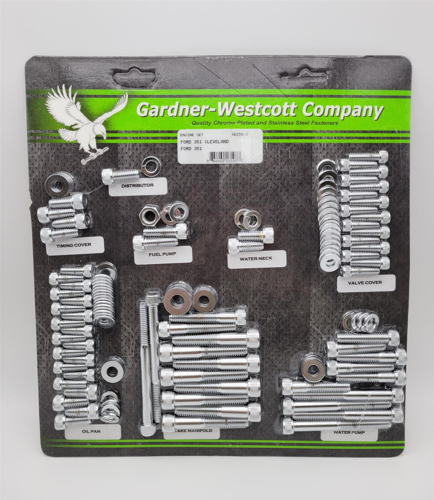 Gardner-Westcott Company Engine Accessory Bolt Kits 56255-S