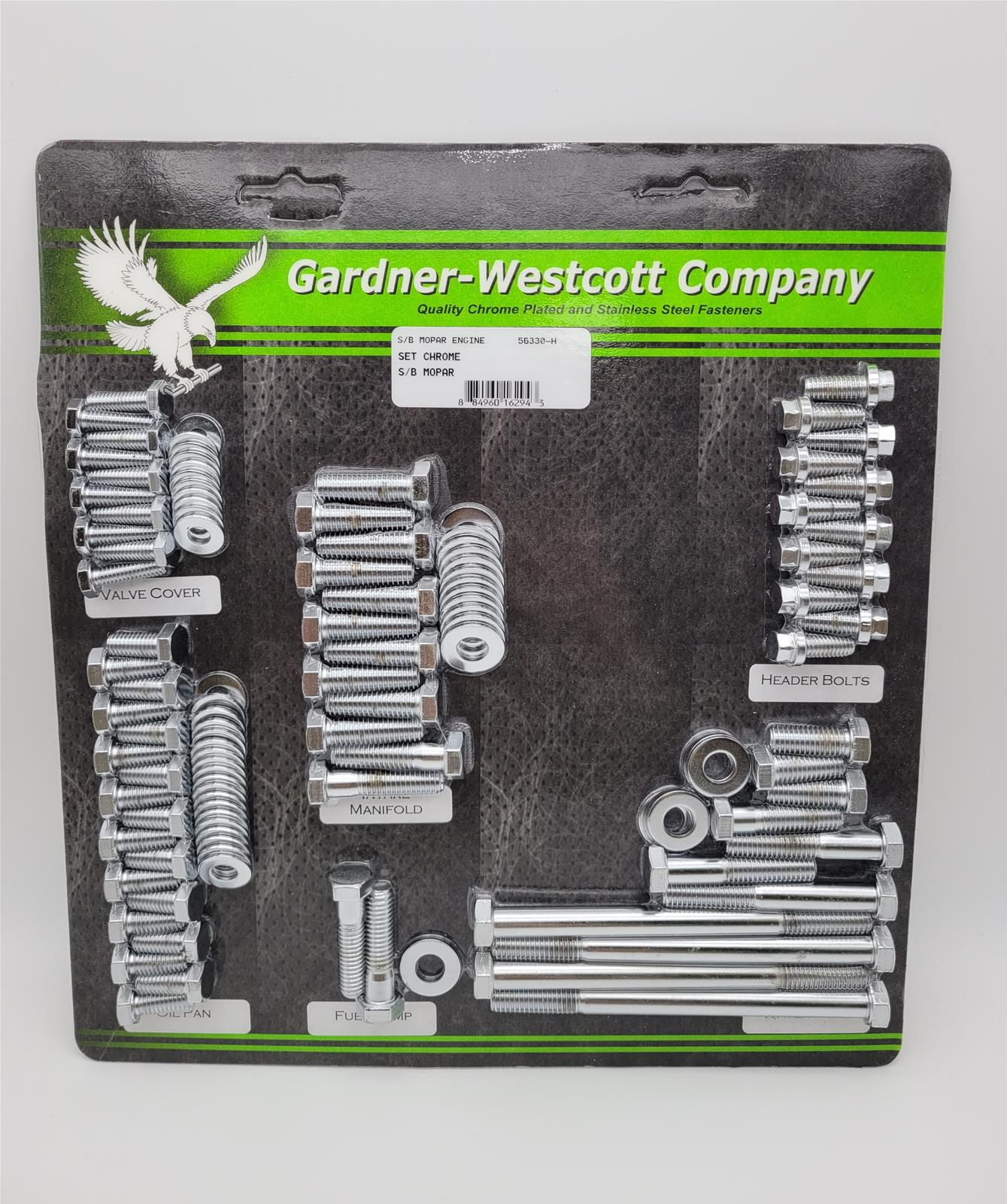 Gardner-Westcott Company Engine Accessory Bolt Kits 56330-H