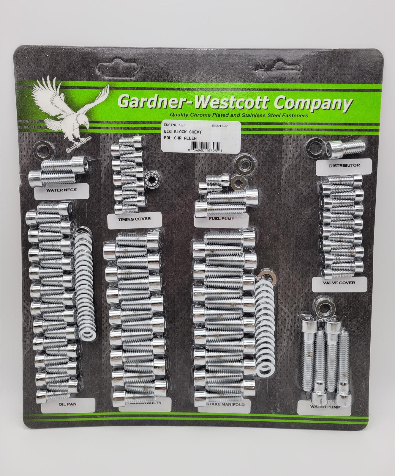 Gardner-Westcott Company Engine Accessory Bolt Kits 56491-P