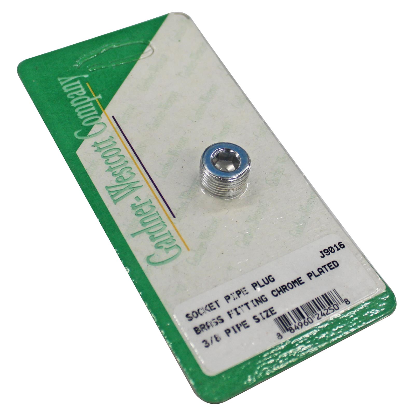 Gardner-Westcott Pipe Thread Plugs J9016