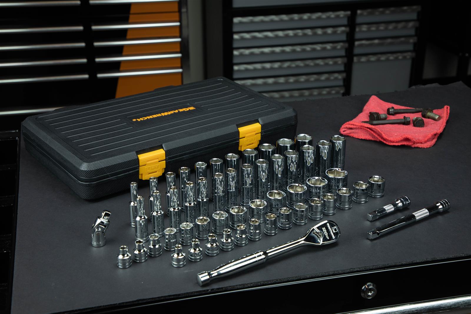 GearWrench 56-Piece 120XP 6-Point Mechanic Tool Sets 80550P