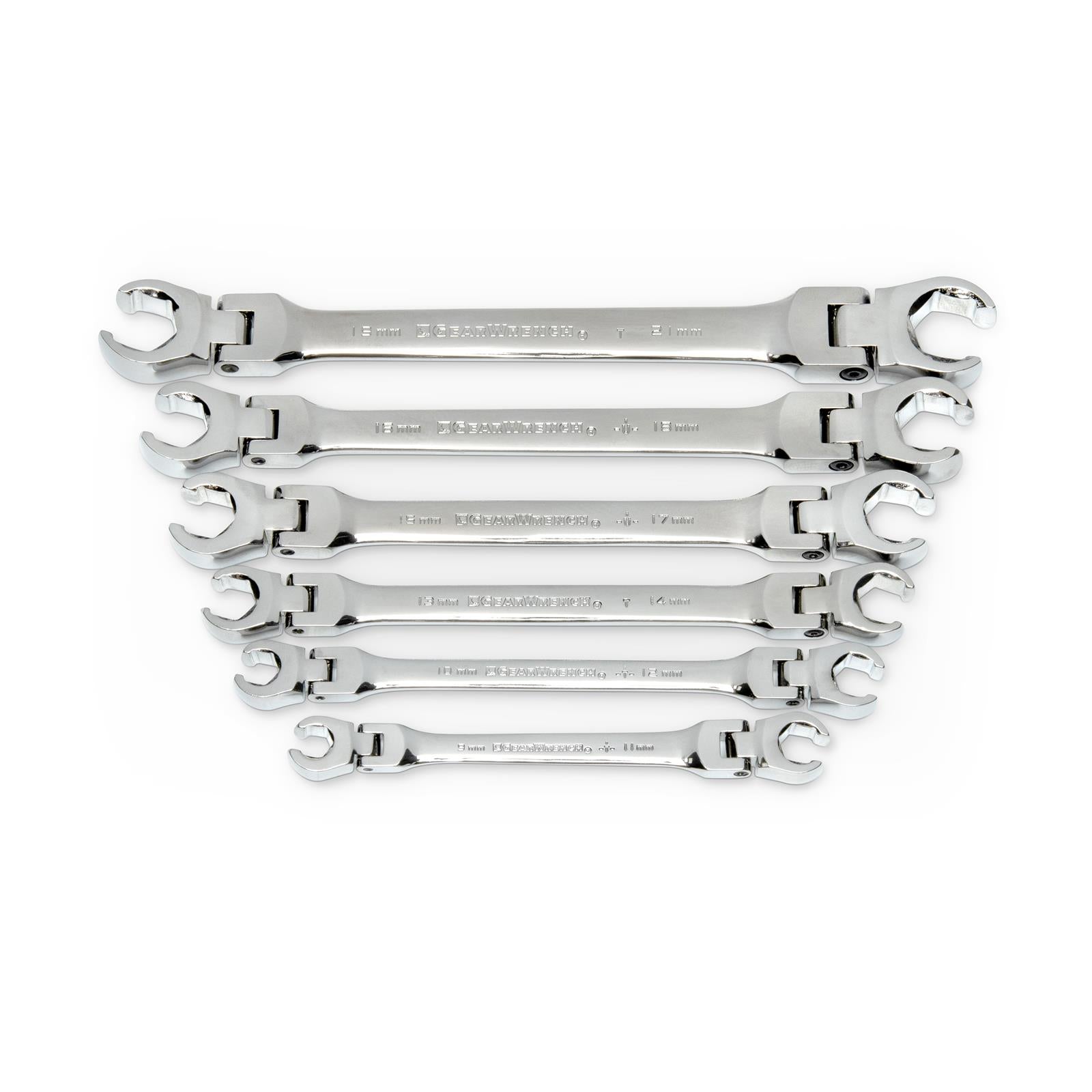 GearWrench Flex Head Flare Nut Wrench Sets 81911D