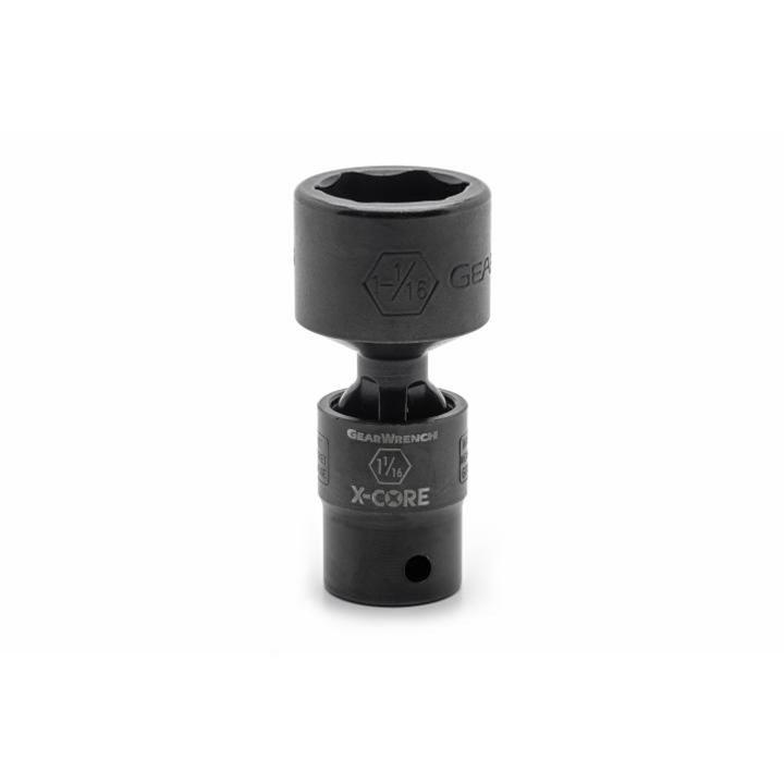 GearWrench X-Core Pinless Universal Impact Sockets 84746