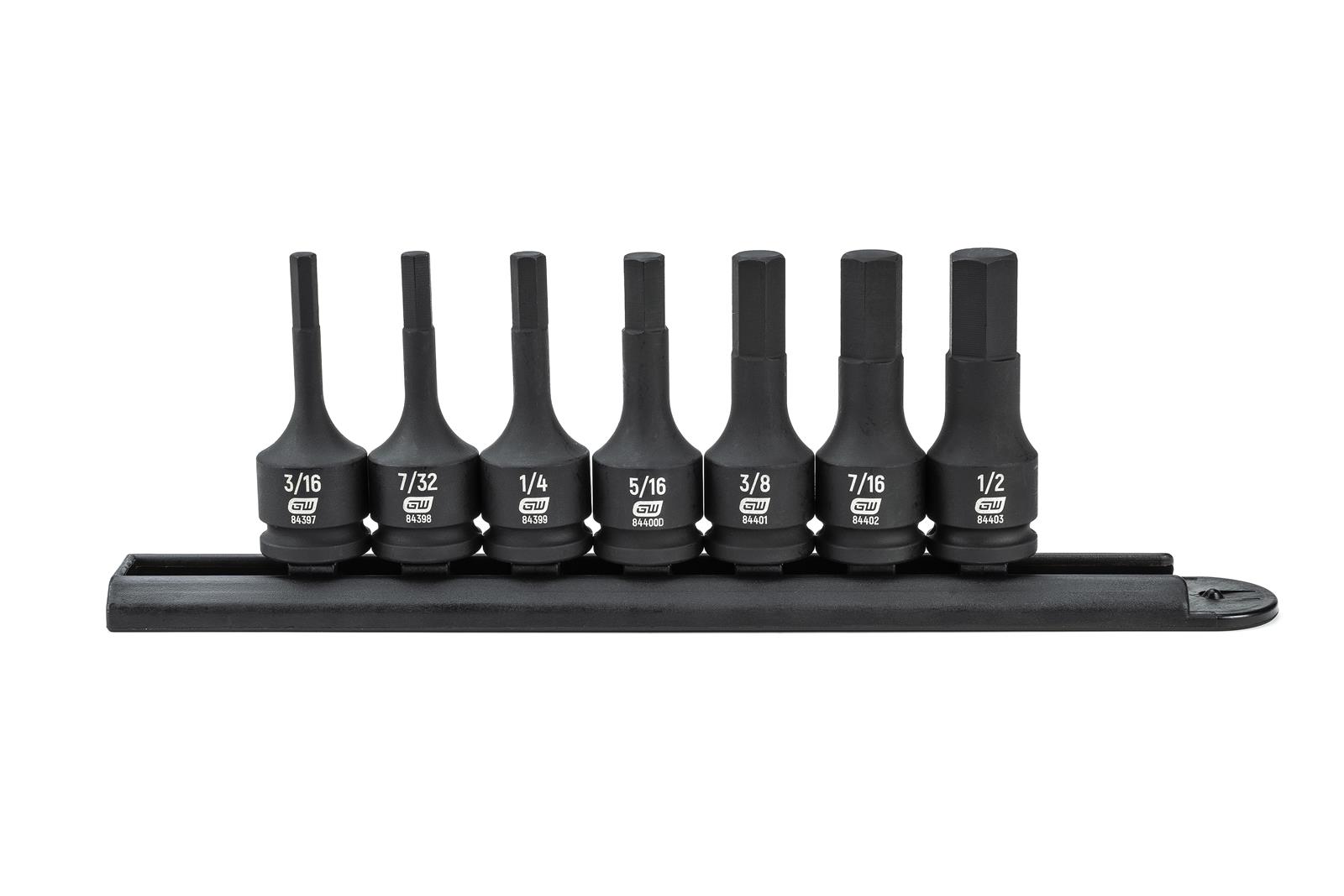 GearWrench Impact Hex Bit Socket Sets 84913