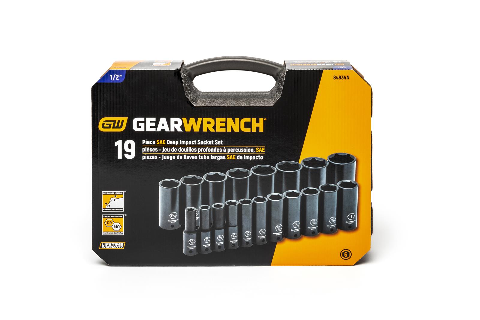 GearWrench Impact Socket Sets 84934N