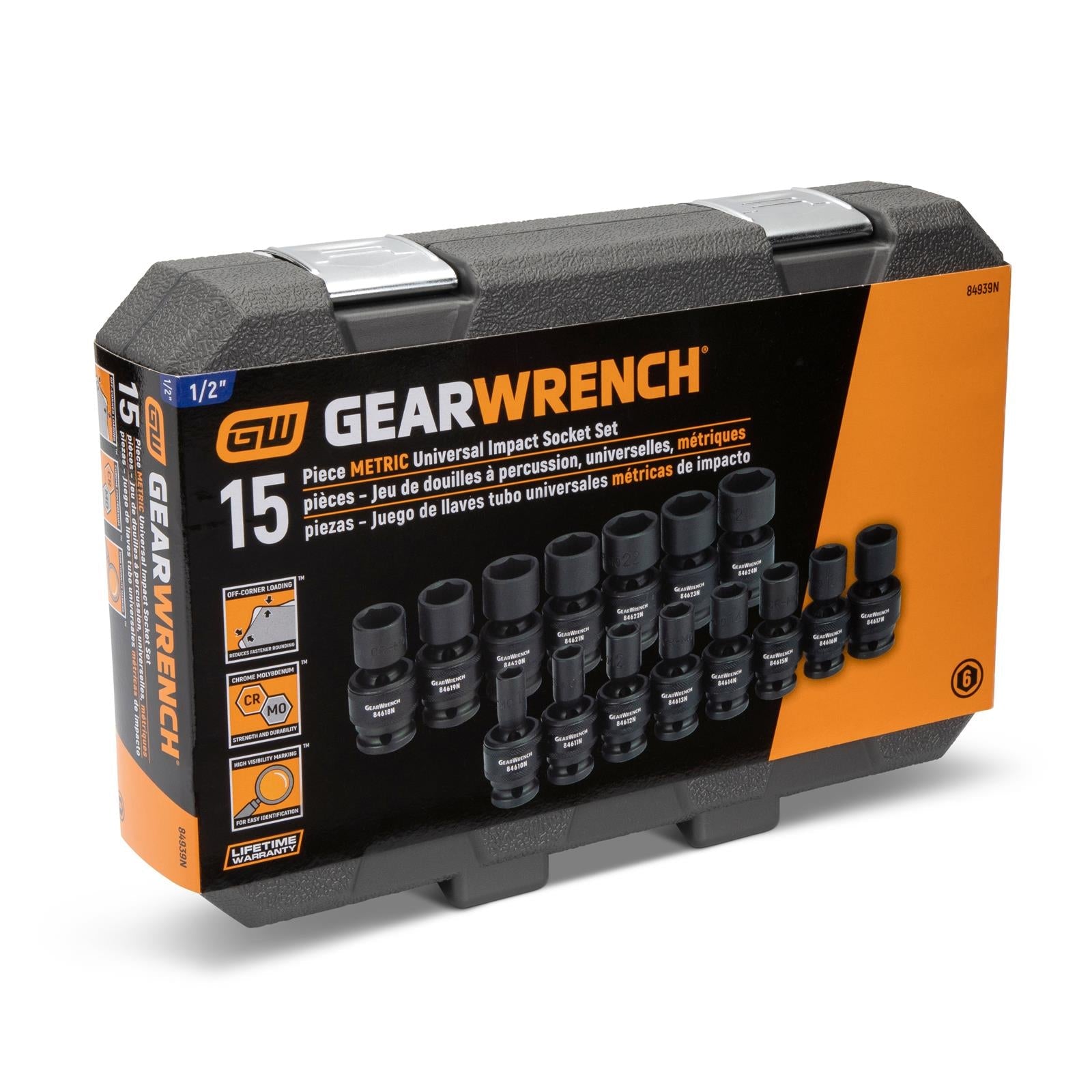 GearWrench Universal Impact Socket Sets 84939N