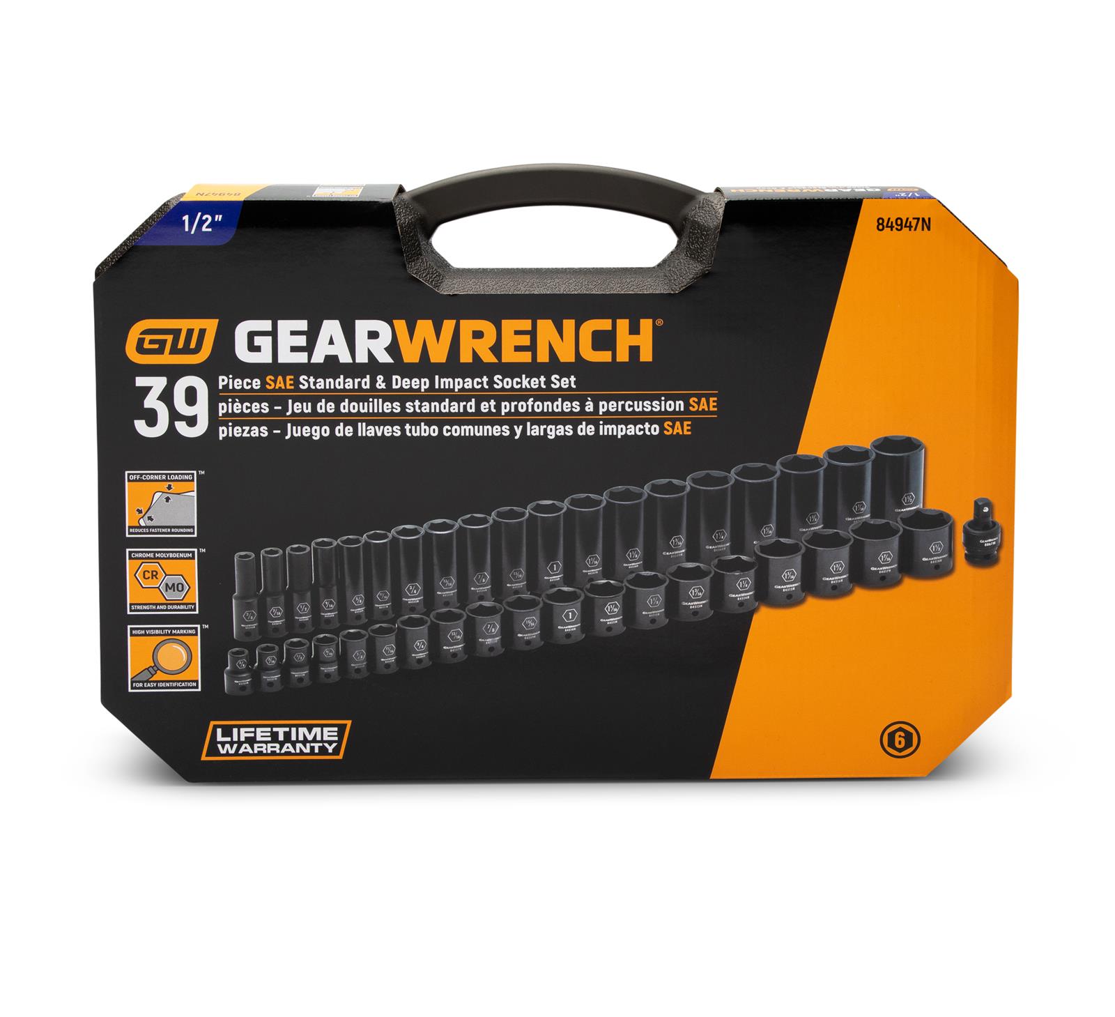 GearWrench Impact Socket Sets 84947N