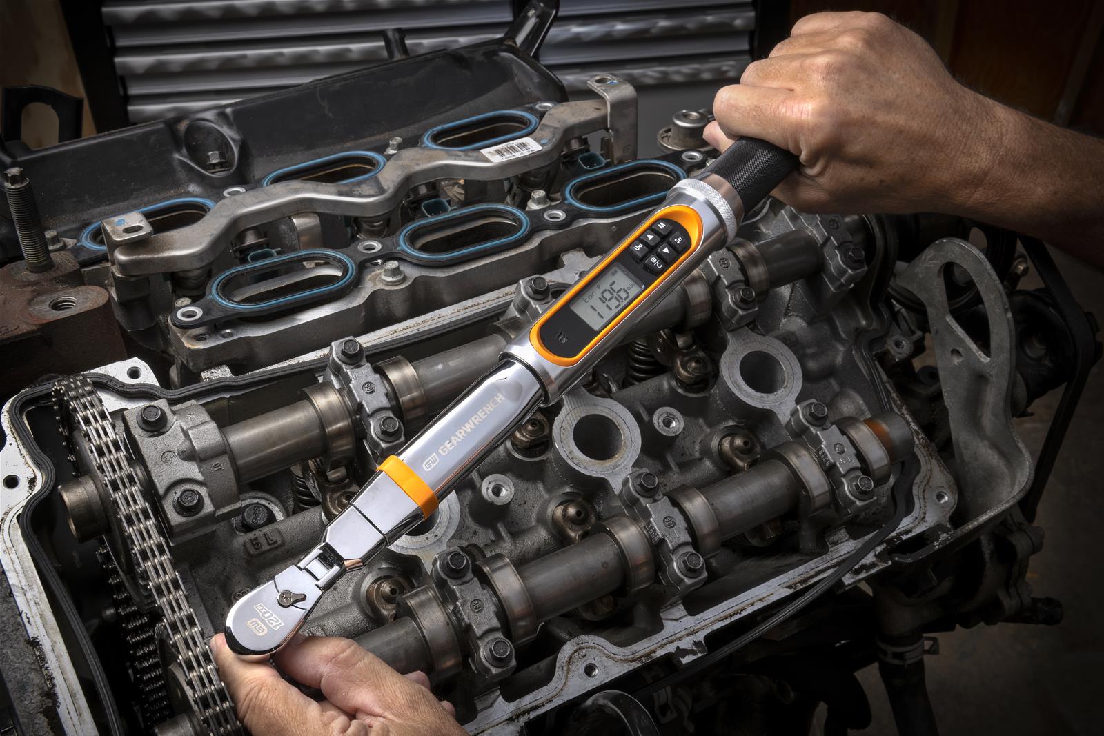 GearWrench 120XP Electronic Flex Head Torque Wrenches 85194