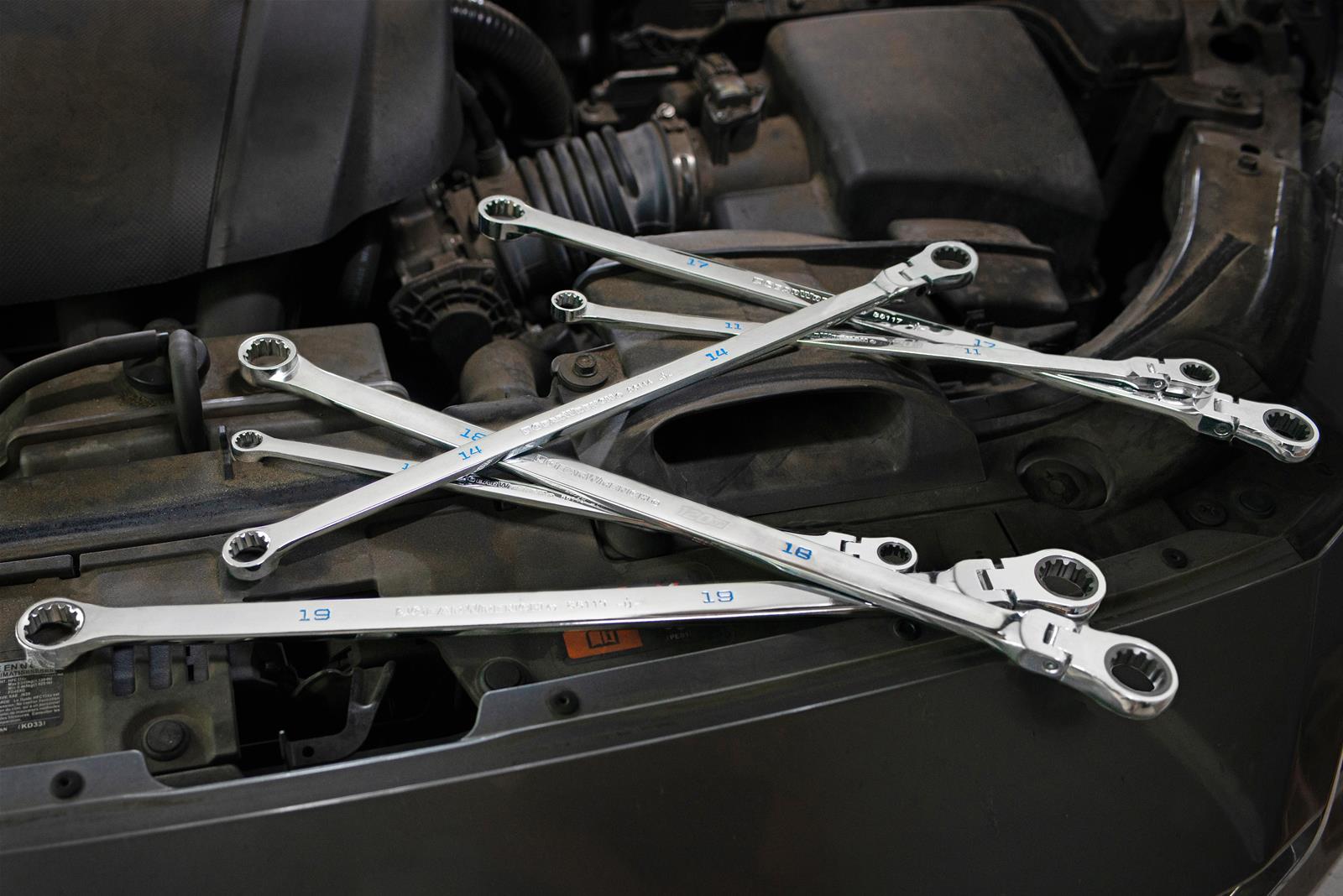 GearWrench 120XP Flex Head Ratcheting Combination Wrench Sets 86126