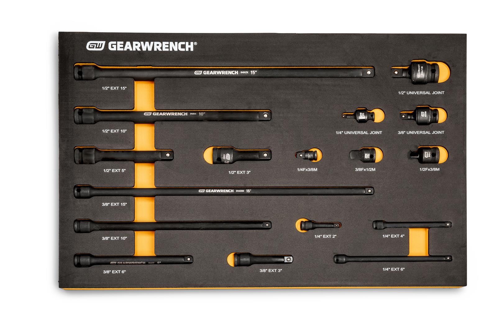 GearWrench Impact Drive Tool Accessory Modular Sets 86524