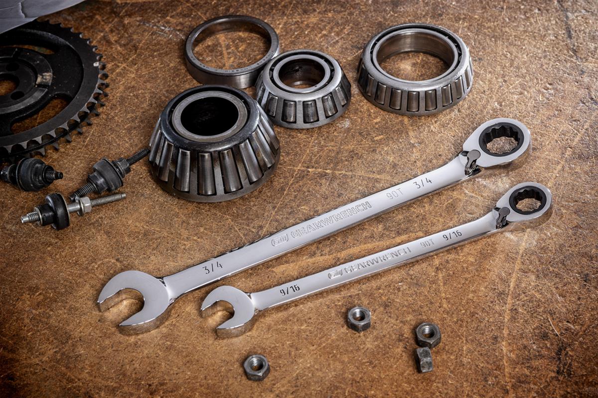 GearWrench 90T Ratcheting Combination Wrench Sets 86660