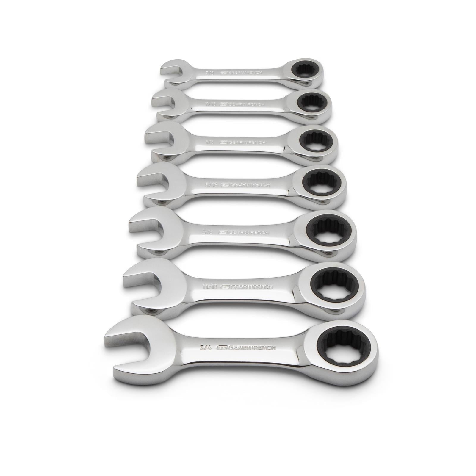 GearWrench Ratcheting Combination Wrench Sets 9507D