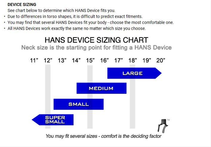 HANS Performance Head and Neck Restraint Systems NAK 13235.4 SFI