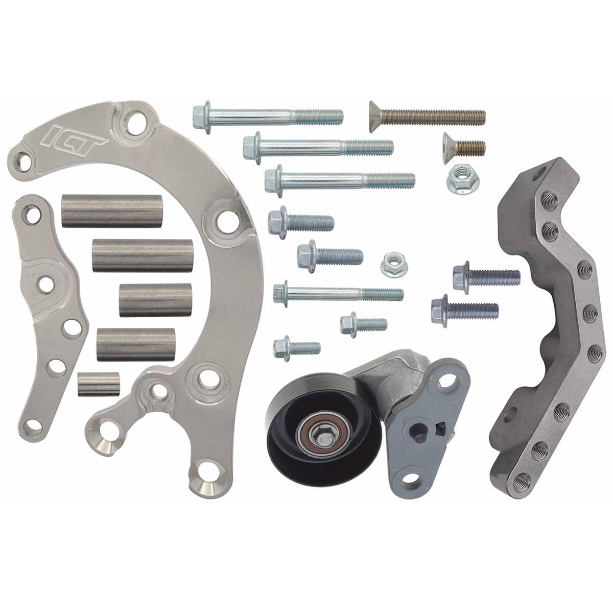ICT Billet Air Conditioning Compressor Brackets 551137-LS74-2