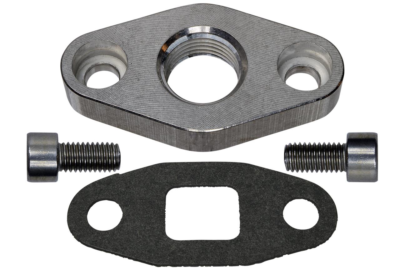 ICT Billet Turbocharger Oil Pan Adapter Flanges 551167