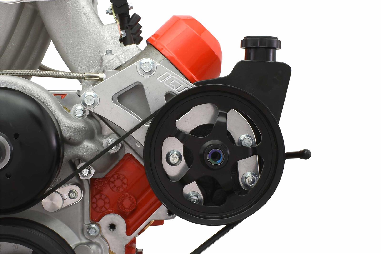 ICT Billet Power Steering Brackets 551321-LS01-3