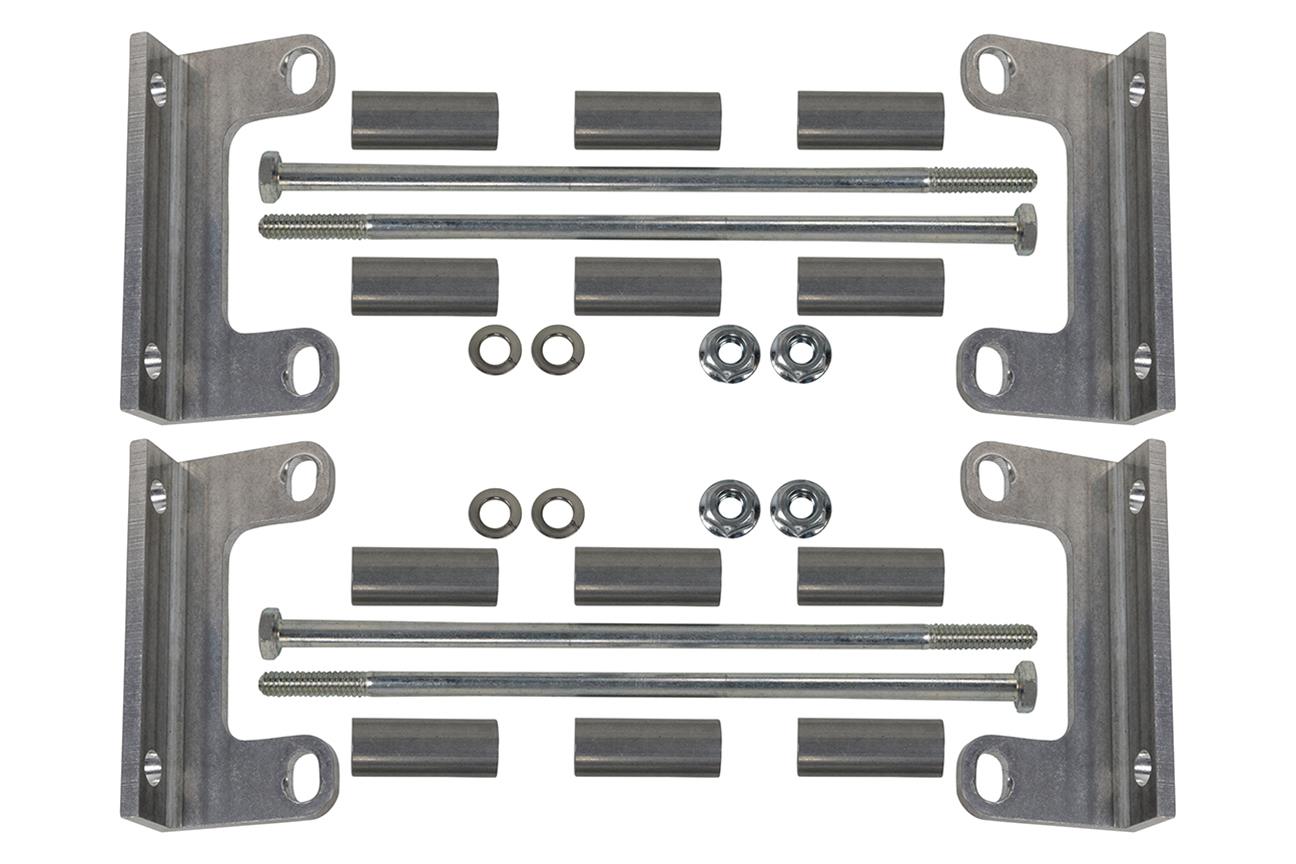 ICT Billet Remote Mount Ignition Coil Relocation Brackets 551532