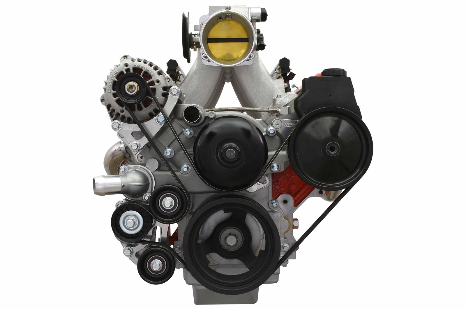 ICT Billet Alternator/Power Steering Bracket Kits 551565LS0WP-3