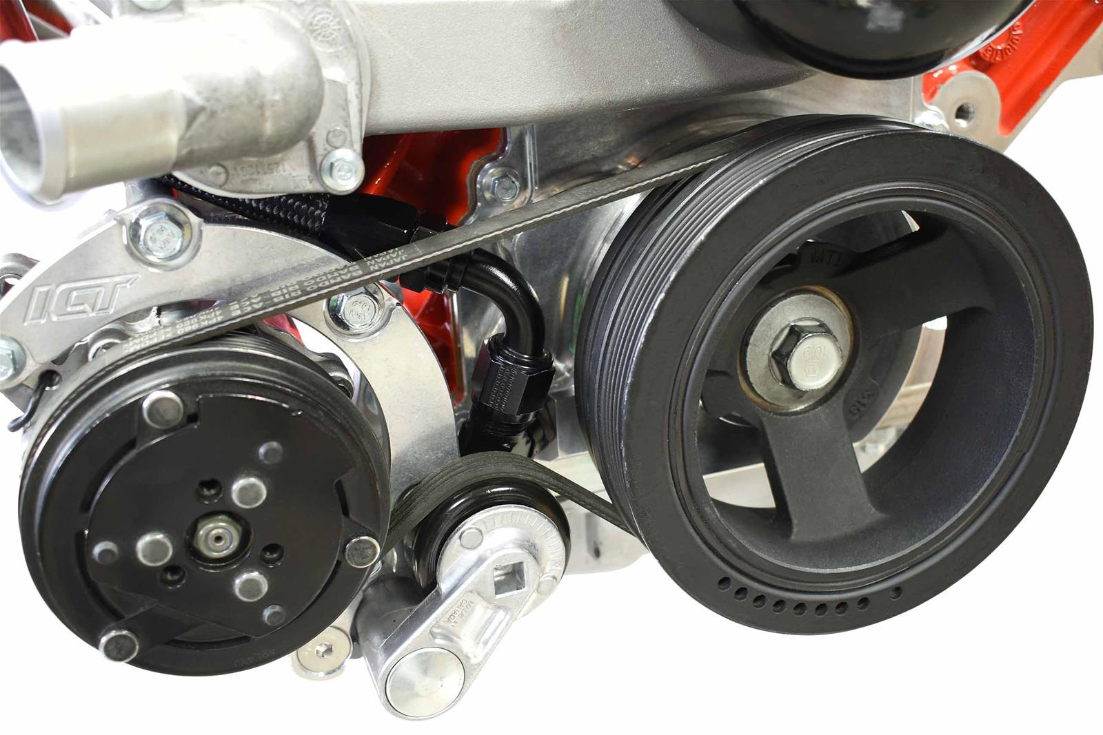 ICT Billet Turbo LS Timing Covers 551595-LS01