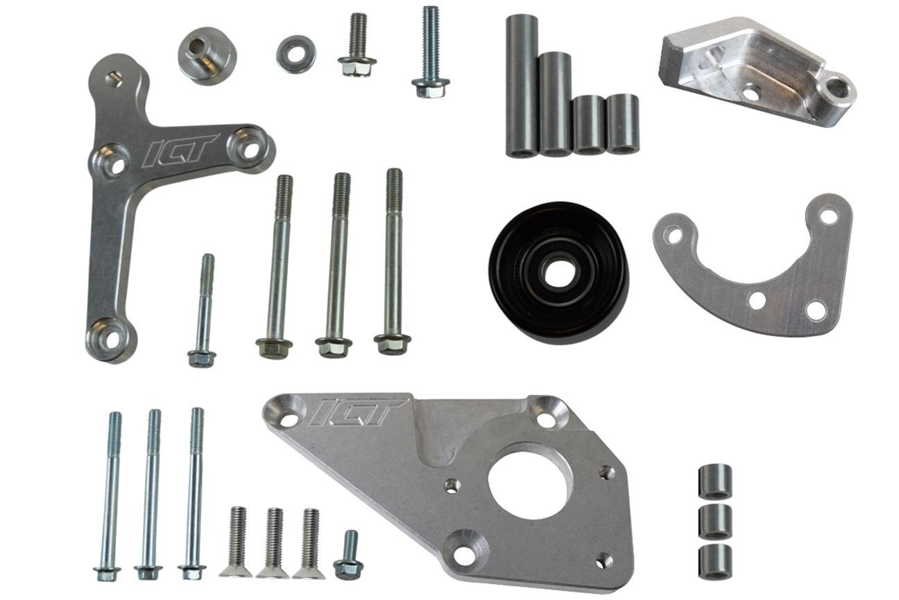 ICT Billet Alternator/Power Steering Bracket Kits 551669-2