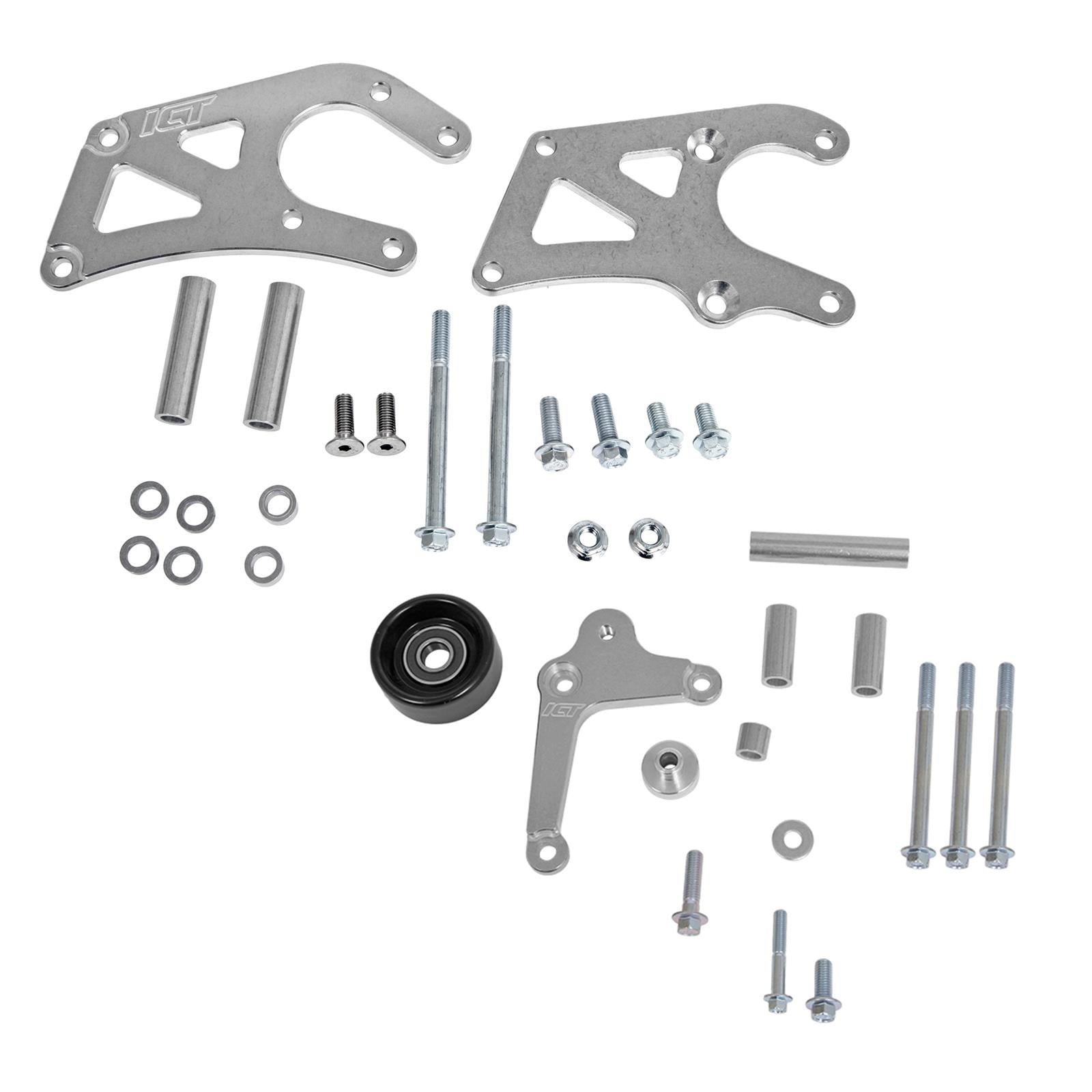 ICT Billet Alternator/Power Steering Bracket Kits 551778LS0-3