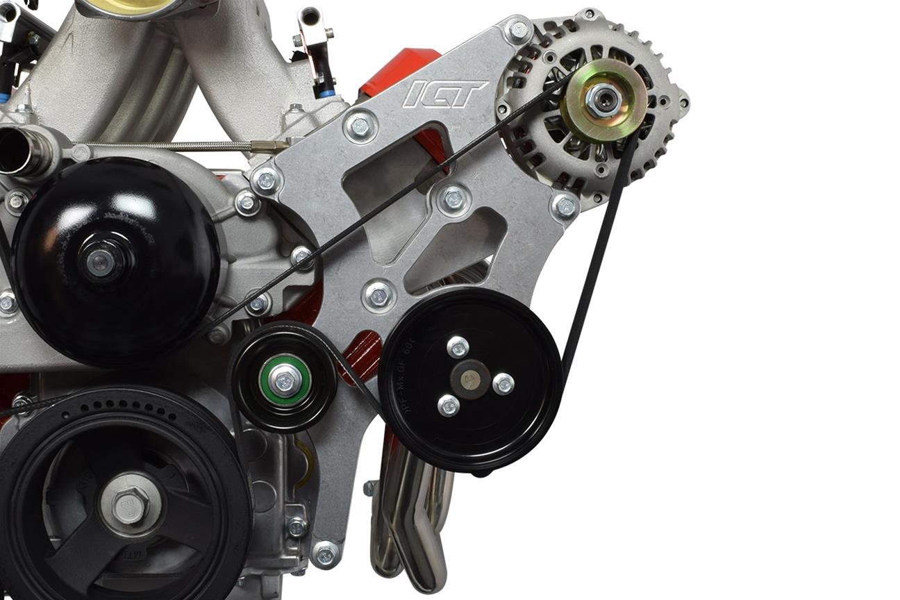 ICT Billet Alternator/Power Steering Bracket Kits 551796-2