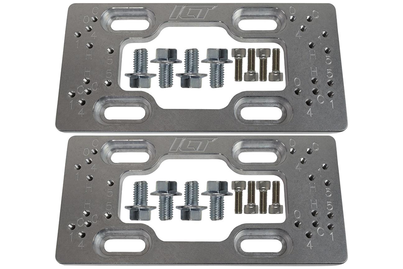 ICT Billet Remote Mount Ignition Coil Relocation Brackets 551848