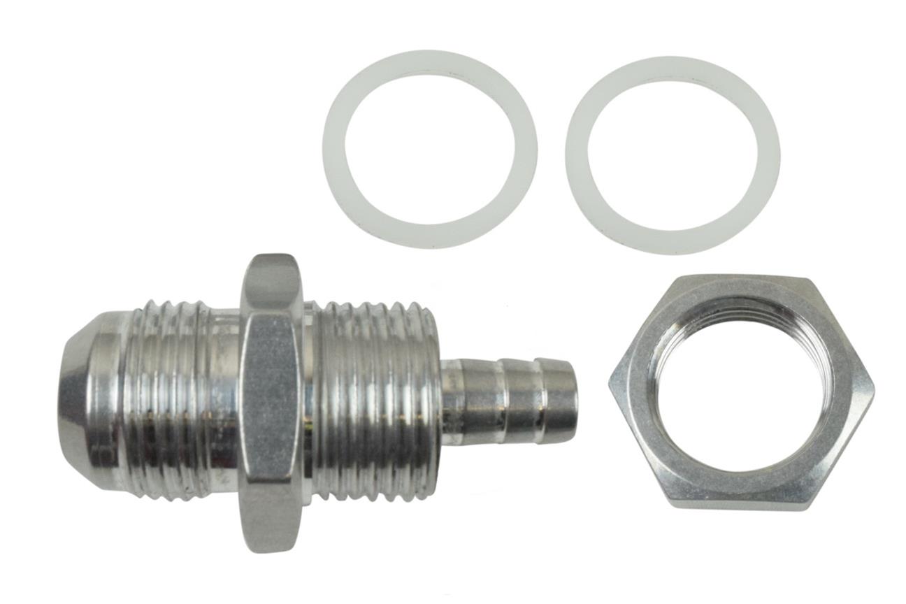 ICT Billet Fuel Cell Bulkhead Fittings AN861-10-37A