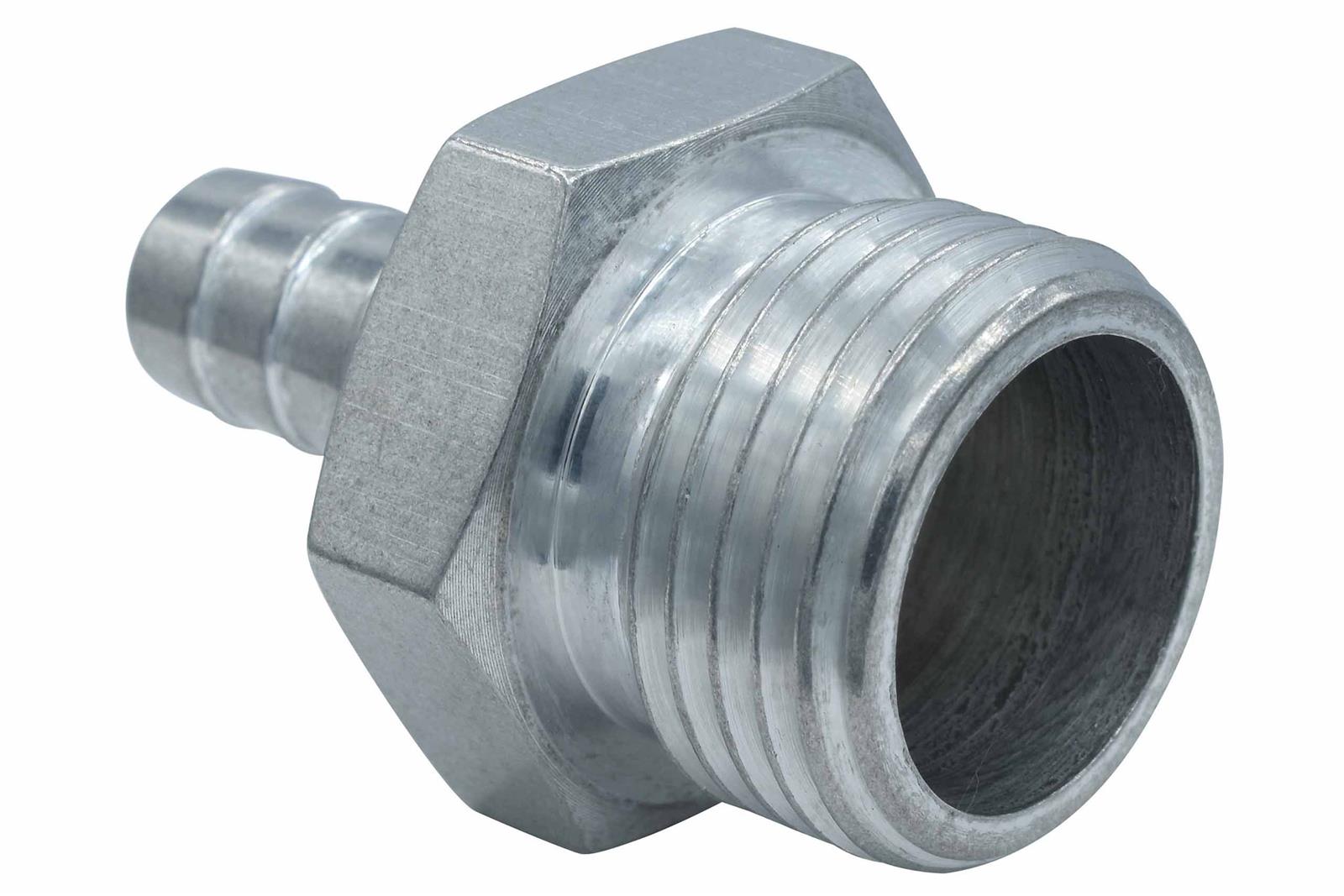 ICT Billet Hose Barb Fittings F100R375BA