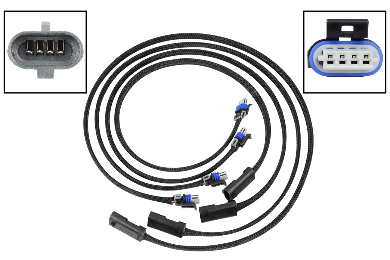 ICT Billet LS Ignition Coil Wiring Harness Extensions WEC0I40-V4