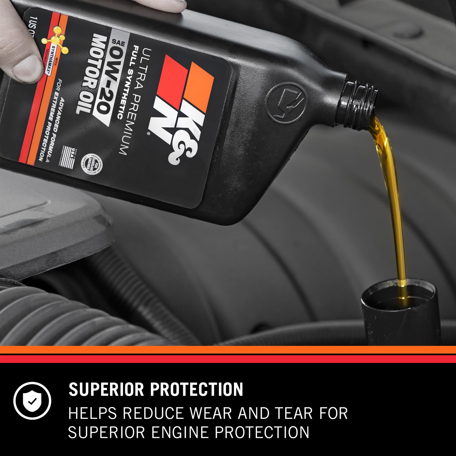 K&N Full Synthetic Ultra Premium Engine Oil 104095