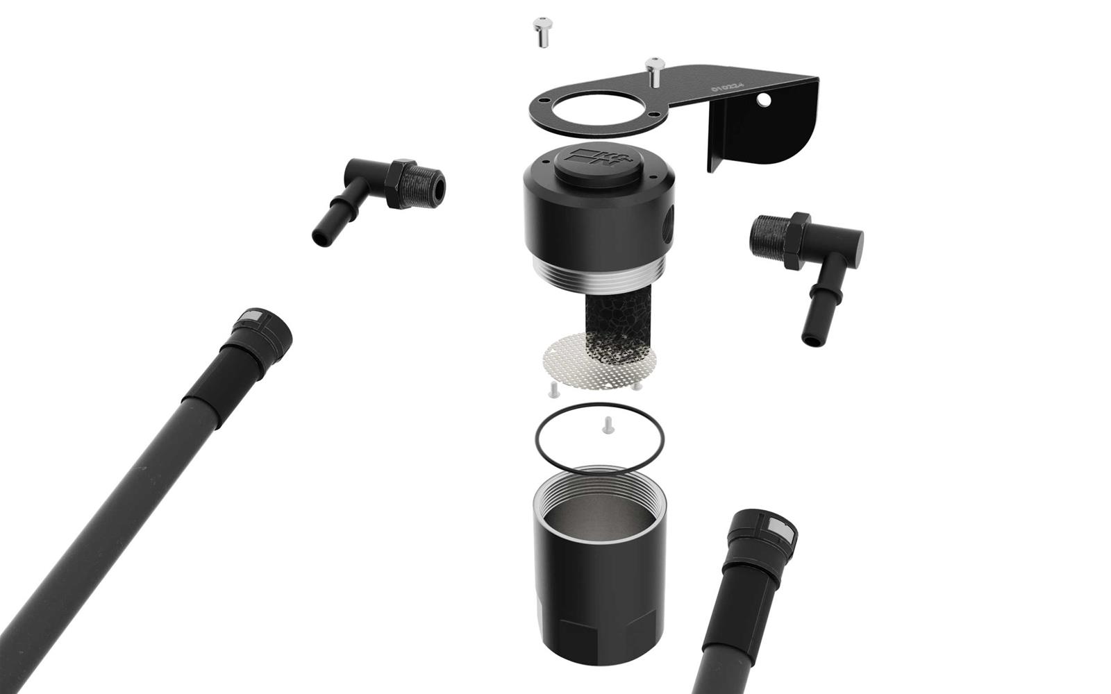 K&N Oil Catch Cans 81-0804