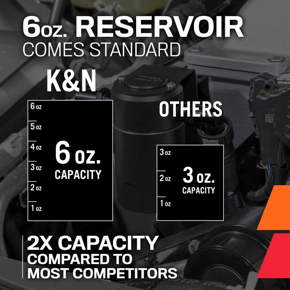 K&N Oil Catch Cans 81-0833