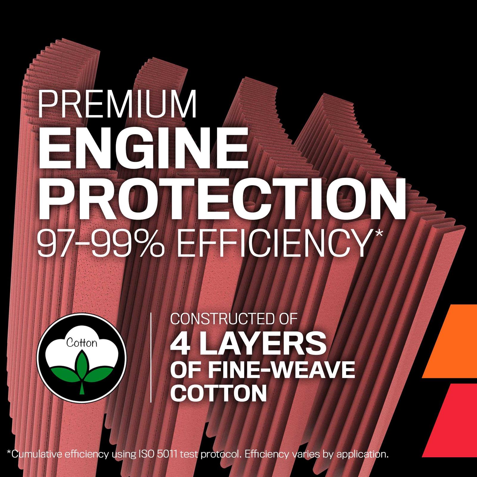 K&N Powersports Performance Air Filters HA-2519XD