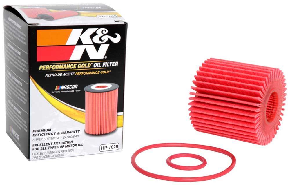 K&N Performance Gold Oil Filters HP-7020