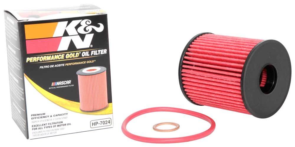 K&N Performance Gold Oil Filters HP-7024