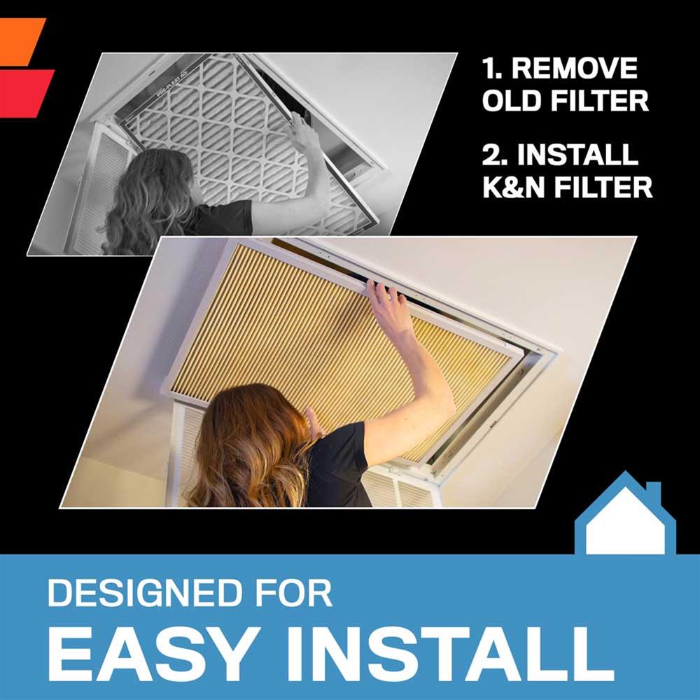 K&N Washable Home Air Filters HVC-12030