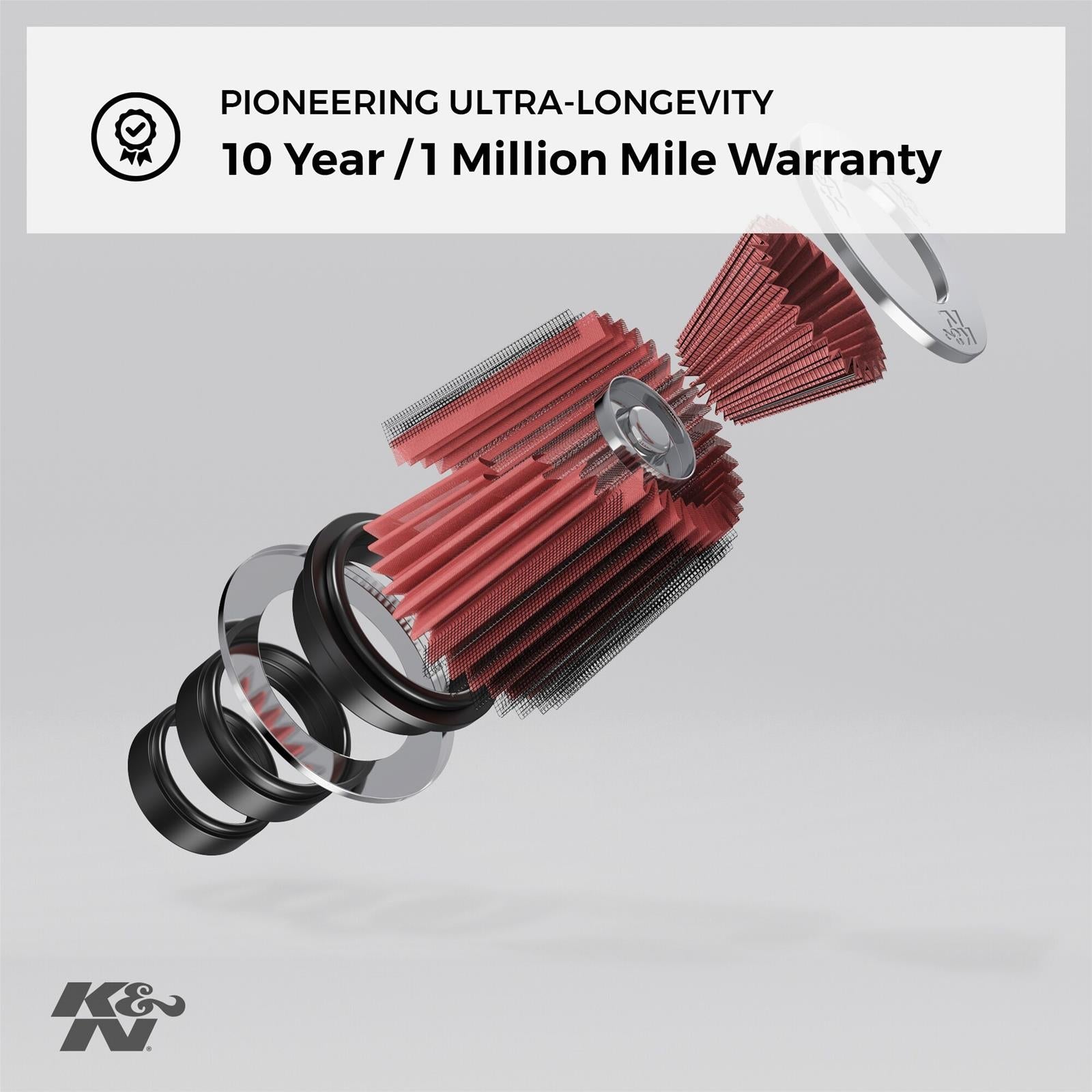K&N Custom Air Filter Assemblies RX-4130-1