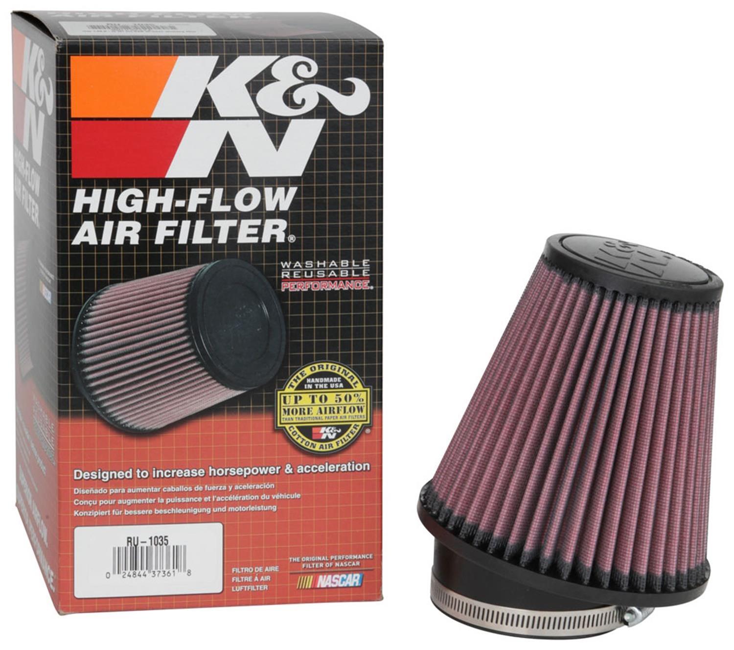K&N Universal Performance Air Filters RU-1035