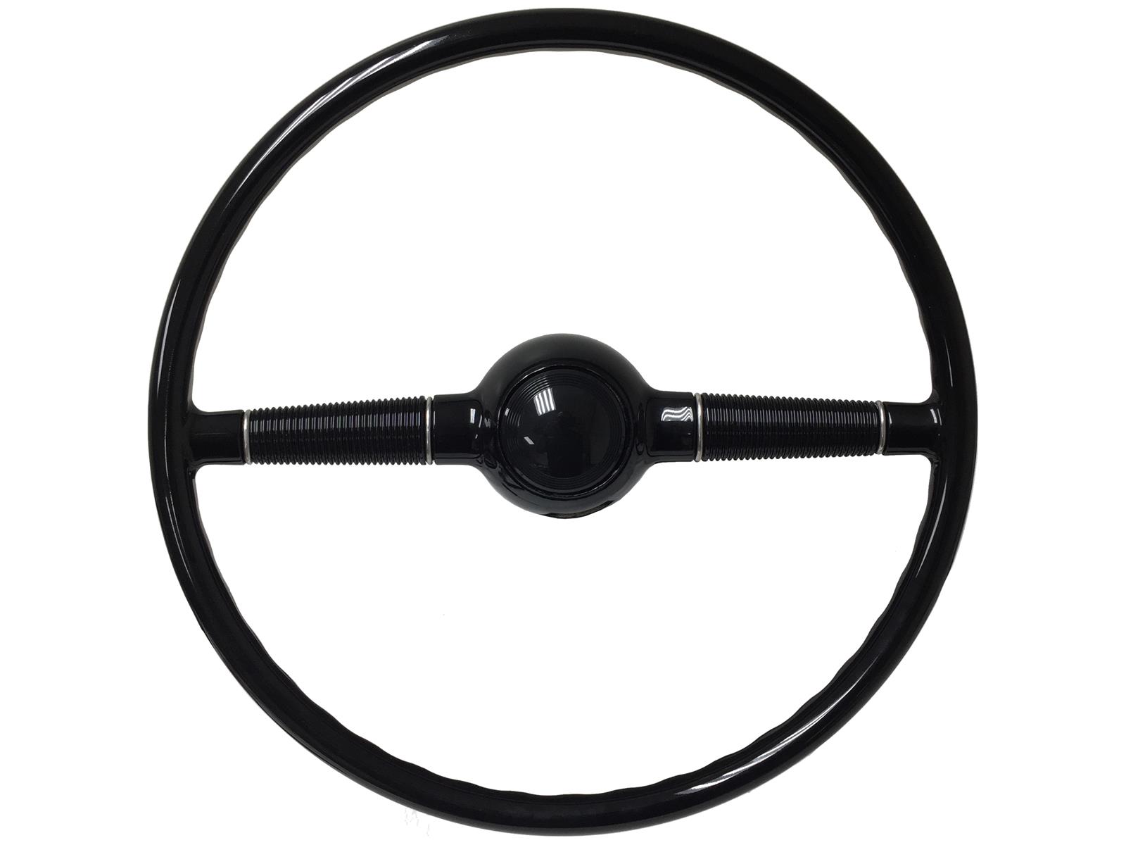LimeWorks 16 in. Forty Steering Wheels ST3002BLACK GM