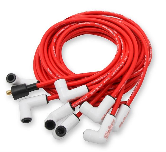 Mallory Pro Sidewinder Spark Plug Wire Sets 937C