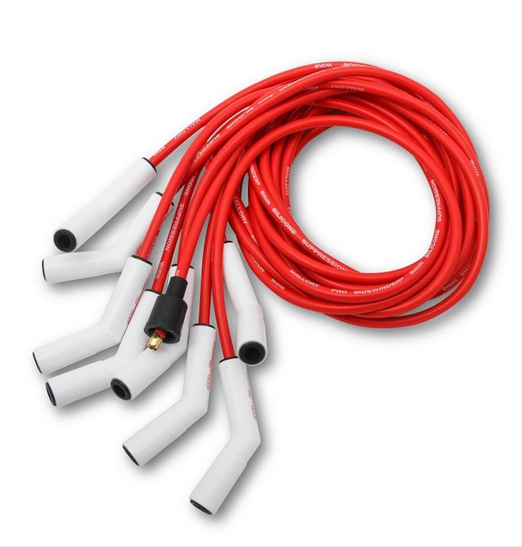 Mallory Pro Sidewinder Spark Plug Wire Sets 947C
