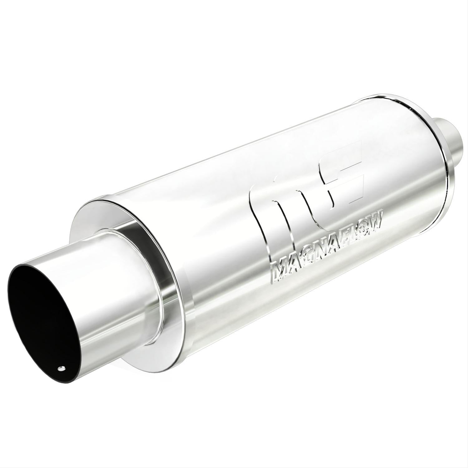 MagnaFlow Mirror Finish Stainless Steel Street Series Muffler and Tip Combos 14822
