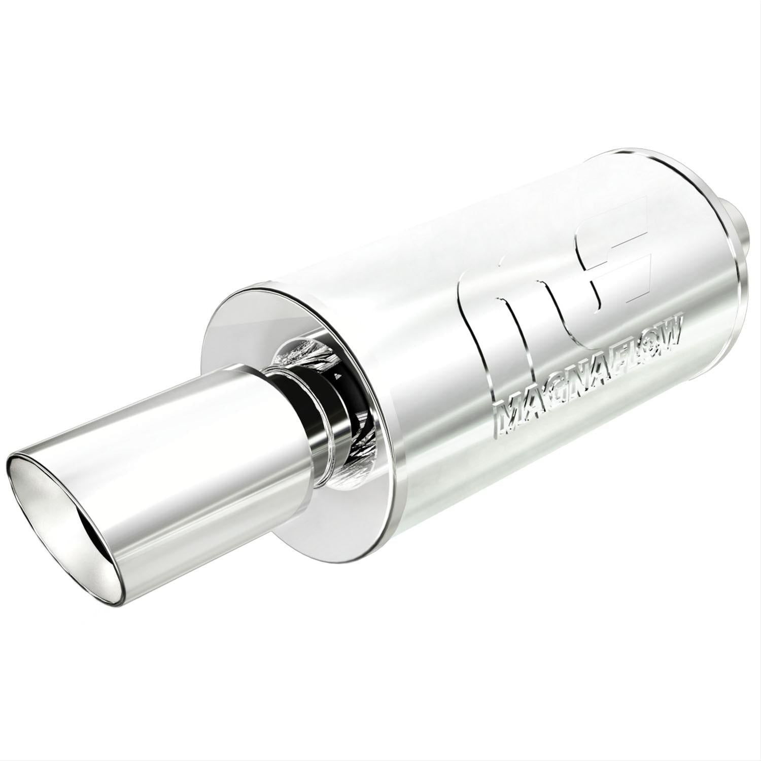 MagnaFlow Mirror Finish Stainless Steel Street Series Muffler and Tip Combos 14826