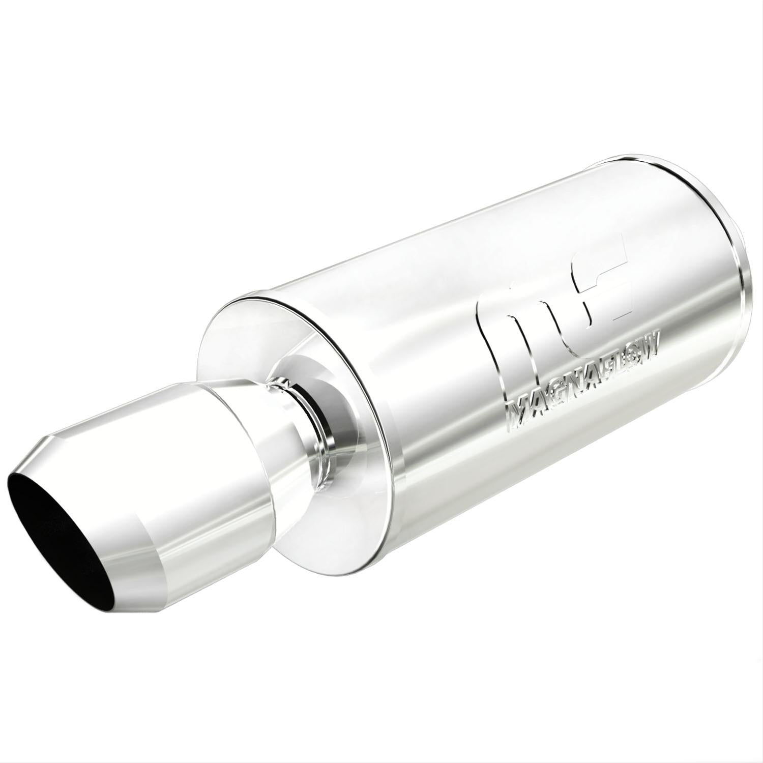 MagnaFlow Mirror Finish Stainless Steel Street Series Muffler and Tip Combos 14836