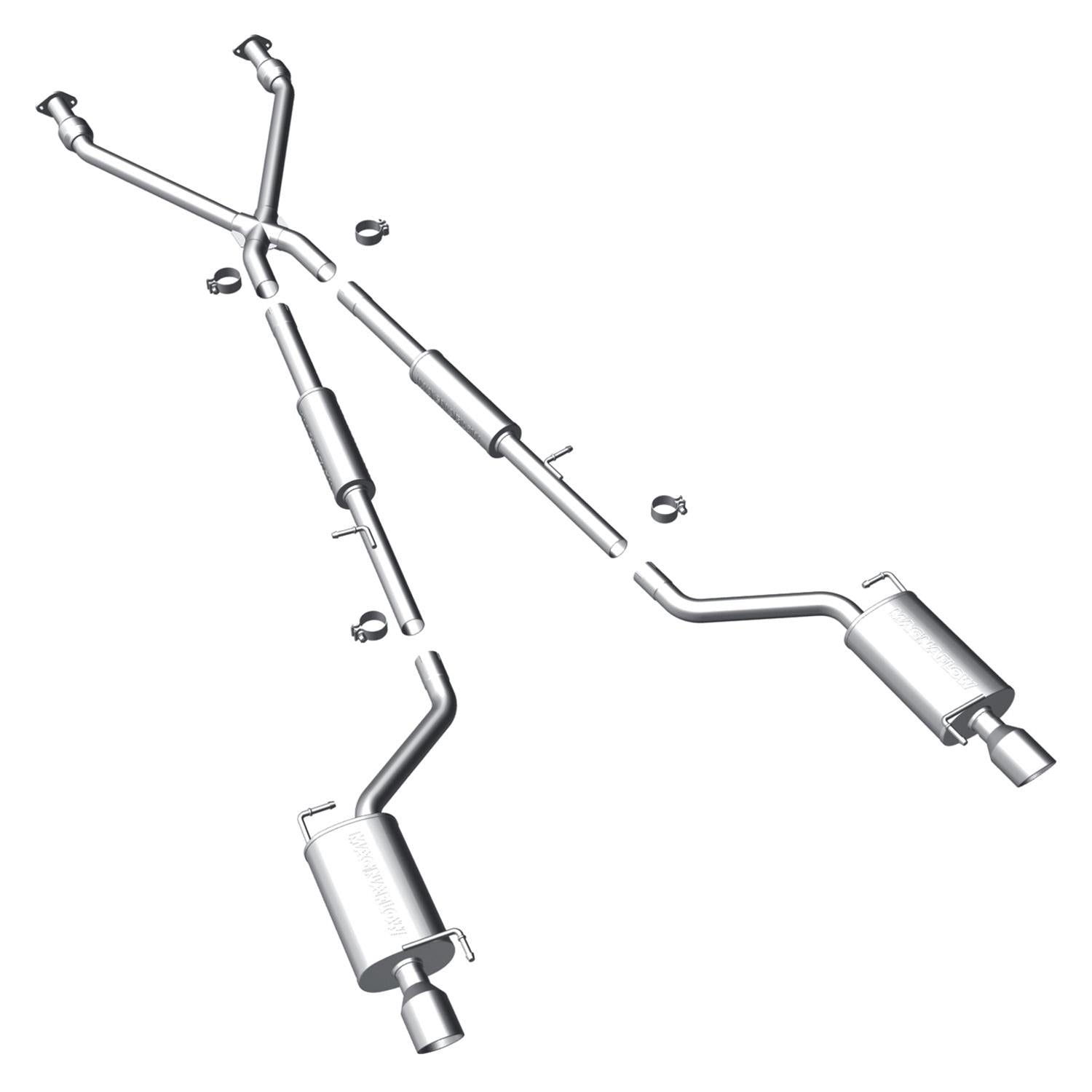 MagnaFlow Street Series Performance Exhaust Systems 16862