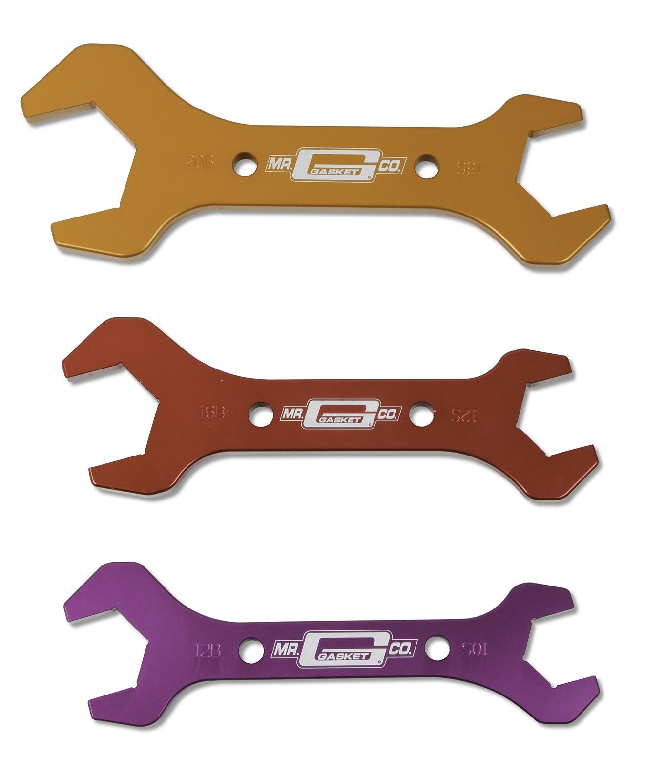 Mr. Gasket 7-Piece AN Wrench Sets 33200G