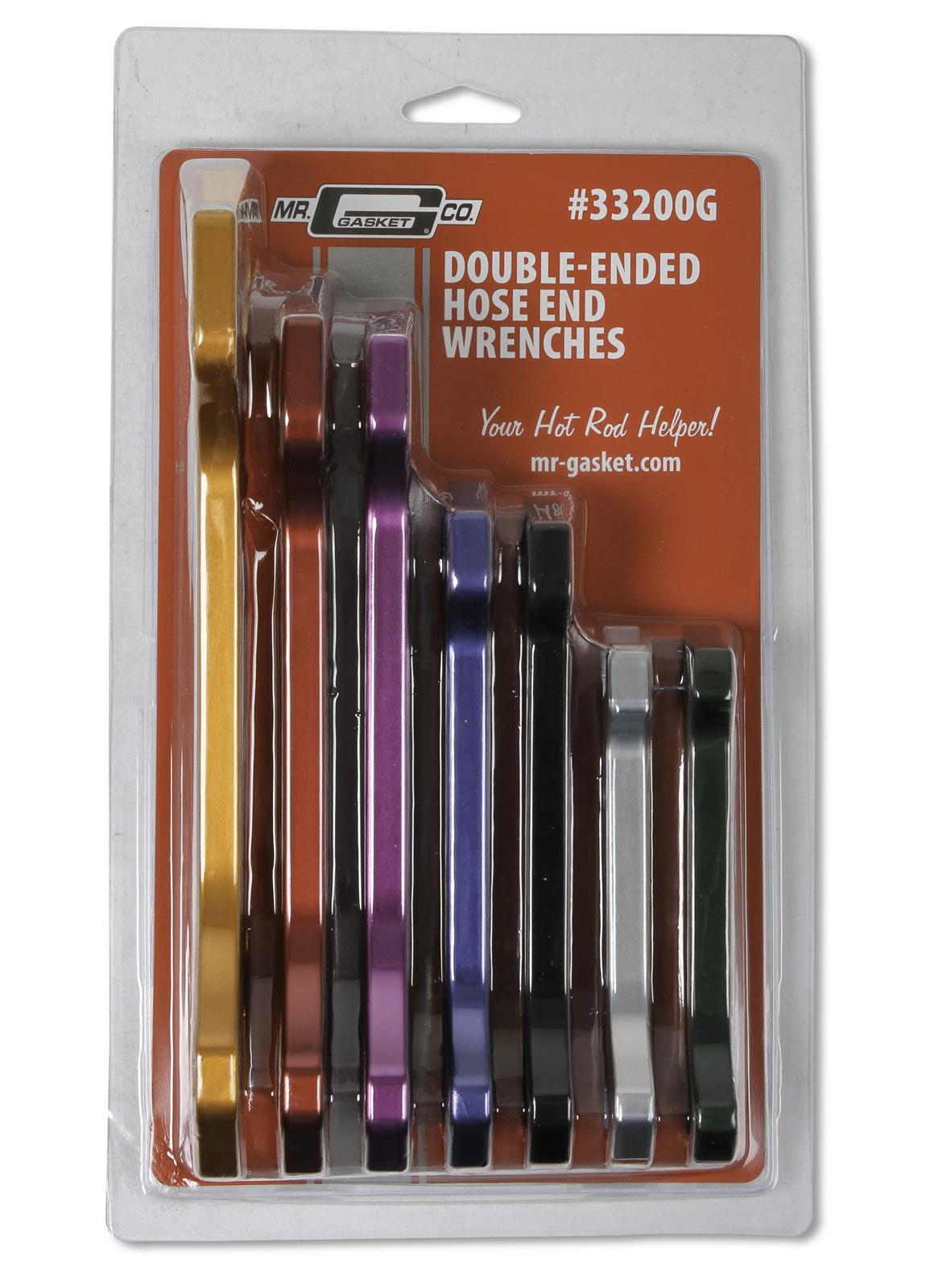 Mr. Gasket 7-Piece AN Wrench Sets 33200G