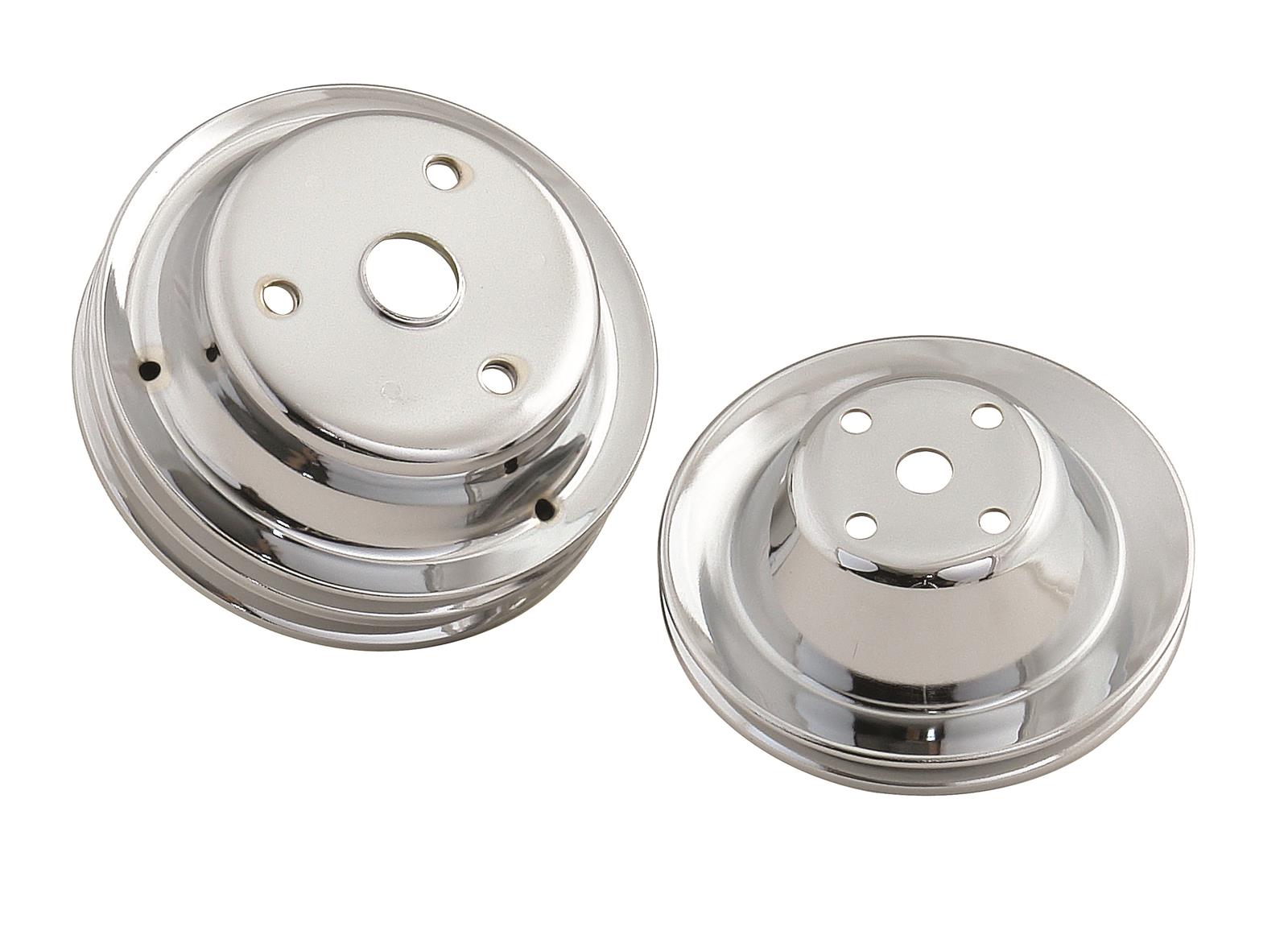 Mr. Gasket Chrome Water Pump Pulleys 4962