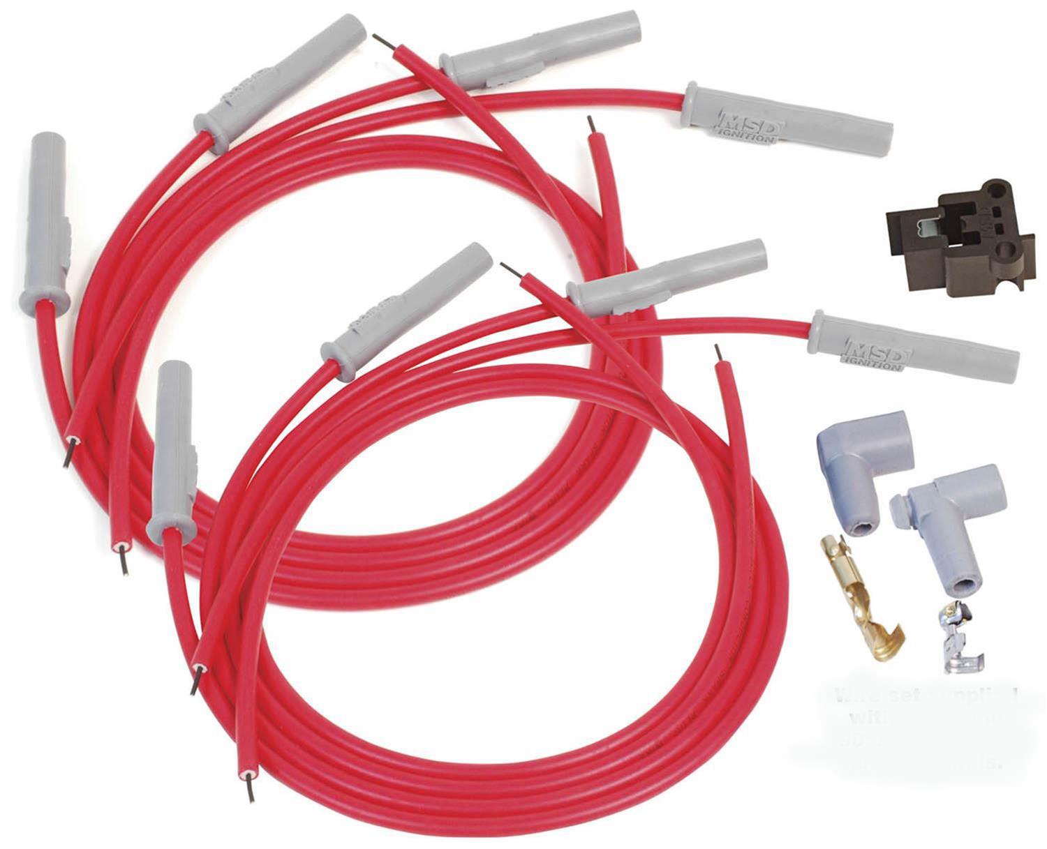 MSD 8.5mm Super Conductor Spark Plug Wire Sets 31199